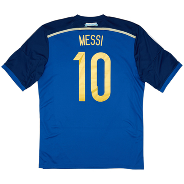 2013-15 Argentina Away Shirt Messi #10 (XL)