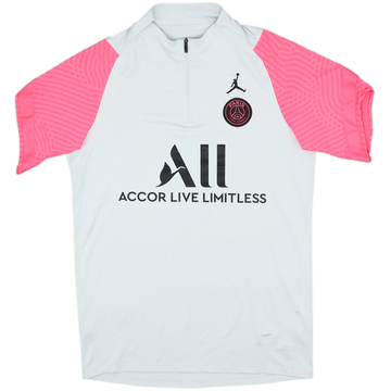 2021-22 Paris Saint-Germain Jordan 1/4 Zip Drill Top - 7/10 - (M)
