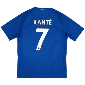 2017-18 Chelsea Home Shirt Kante #7 - 8/10 - (L)