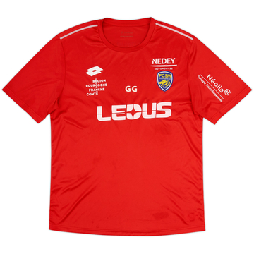 2017-18 Sochaux Lotto Staff Issue Training Shirt 'GG' - 8/10 - (L)