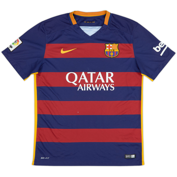 2015-16 Barcelona Home Shirt - 4/10 - (M)