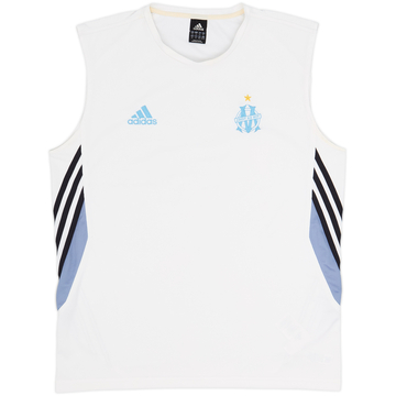 2003-04 Olympique Marseille adidas Training Vest - 7/10 - (XL)
