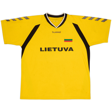 2002-03 Lithuania Hummel Training Shirt - 5/10 - (L/XL)