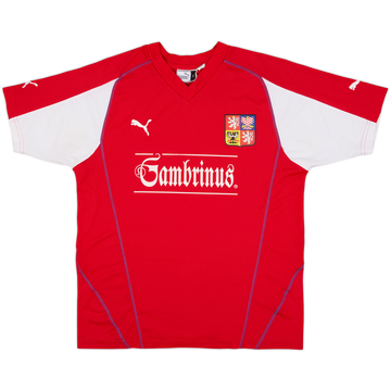 2003-04 Czech Republic Home Shirt - 6/10 - (L)