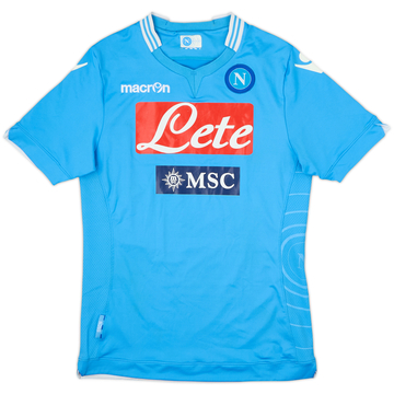 2013-14 Napoli Home Shirt - 7/10 - (XL)