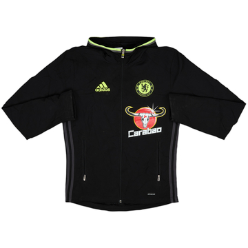 2016-17 Chelsea adidas Hooded Track Jacket - 7/10 - (XS)