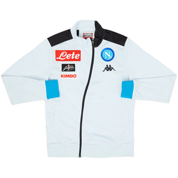 2018-19 Napoli Kappa Hooded Track Jacket - 7/10 - (S)