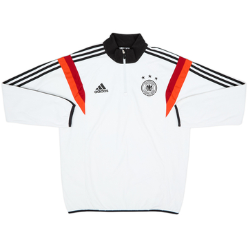 2014-15 Germany adidas 1/4 Zip Fleece Training Top - 8/10 - (L)