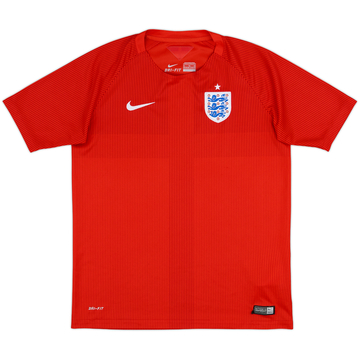 2014-15 England Away Shirt - 10/10 - (XL.Boys)