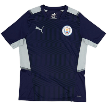 2021-22 Manchester City Puma Training Shirt - 10/10 - (L.Boys)