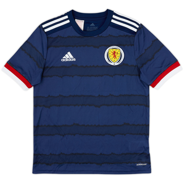 2020-22 Scotland Home Shirt - 9/10 - (L.Boys)