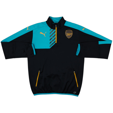 2015-16 Arsenal Puma 1/4 Zip Training Top - 8/10 - (XL.Boys)