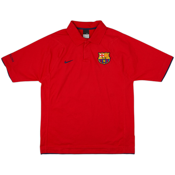 2008-09 Barcelona Nike Polo Shirt - 8/10 - (L)