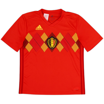 2018-19 Belgium Home Shirt - 10/10 - (L.Boys)