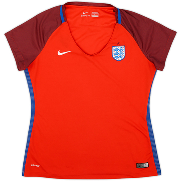 2016-17 England Away Shirt - 10/10 - (Women's L)