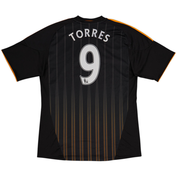 2010-11 Chelsea Away Shirt Torres #9 - 6/10 - (L)