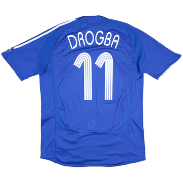 2006-08 Chelsea Home Shirt Drogba #11 - 6/10 - (L)