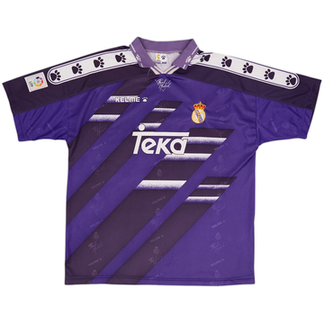 1994-96 Real Madrid Away Shirt - 8/10 - (XL)