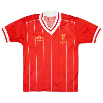 1982-85 Liverpool Home Shirt - 7/10 - (M.Boys)