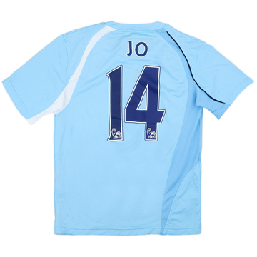 2008-09 Manchester City Home Shirt Jo #14 - 5/10 - (XL.Boys)