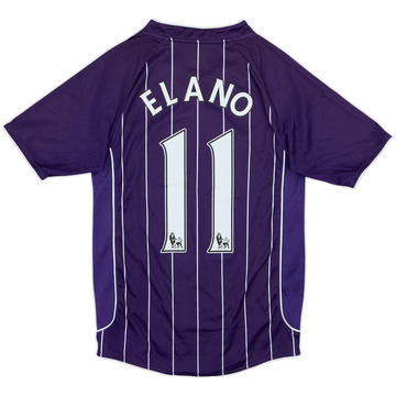 2007-08 Manchester City Away Shirt Elano #11 - 8/10 - (XL.Boys)