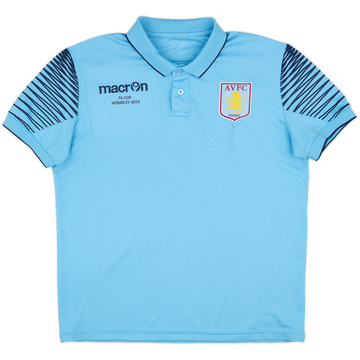 2014-15 Aston Villa Macron Polo Shirt - 8/10 - (M)