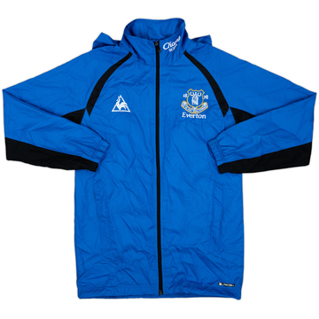 2009-10 Everton Le Coq Sportif Hooded Rain Jacket - 6/10 - (S)