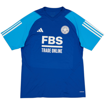 2023-24 Leicester adidas Training Shirt - 10/10 - (L)