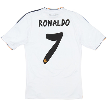 2013-14 Real Madrid Home Shirt Ronaldo #7 - 8/10 - (S)
