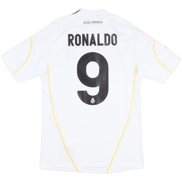 2009-10 Real Madrid Home Shirt Ronaldo #9 - 6/10 - (S)