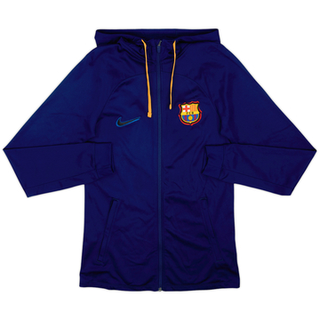 2022-23 Barcelona Nike Hooded Track Jacket - 8/10 - (XS)
