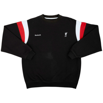 2000-02 Liverpool Reebok Sweat Top - 8/10 - (L)