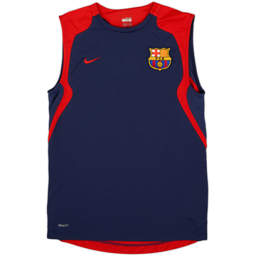 2007-08 Barcelona Nike Training Vest - 9/10 - (S)