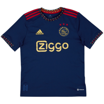 2022-23 Ajax Away Shirt - 8/10 - (L.Boys)