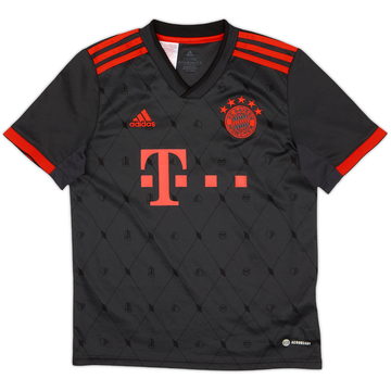 2022-23 Bayern Munich Third Shirt - 10/10 - (M.Boys)