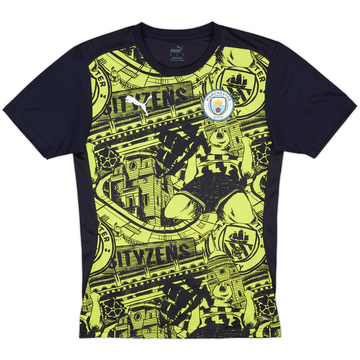 2024-25 Manchester City Puma Pre-Match Shirt - 10/10 - (S)