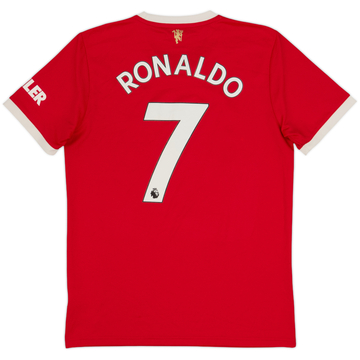 2021-22 Manchester United Home Shirt Ronaldo #7 - 6/10 - (M)