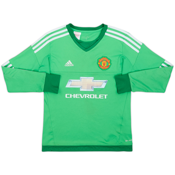 2015-16 Manchester United GK Shirt - 6/10 - (L.Boys)