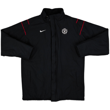 2003-04 Manchester United Nike Padded Bench Coat - 10/10 - (XL.Boys)
