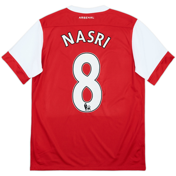2010-11 Arsenal Home Shirt Nasri #8 - 6/10 - (XL.Boys)