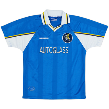 1997-99 Chelsea Home Shirt - 8/10 - (L.Boys)
