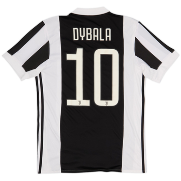 2017-18 Juventus Home Shirt Dybala #10 - 8/10 - (S)