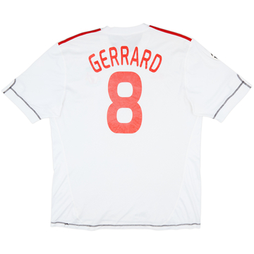 2009-10 Liverpool Third Shirt Gerrard #8 - 6/10 - (XL)