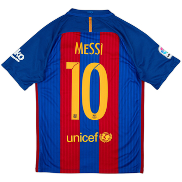 2016-17 Barcelona Home Shirt Messi #10 - 5/10 - (S)