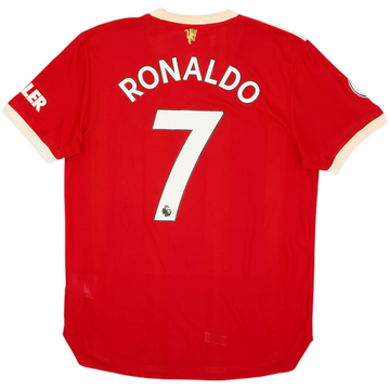 2021-22 Manchester United Authentic Home Shirt Ronaldo #7 - 7/10 - (M)