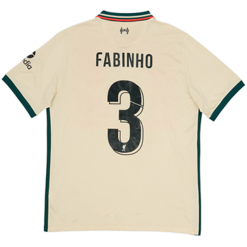 2021-22 Liverpool Away Shirt Fabinho #3 - 5/10 - (L)