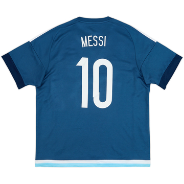 2015-16 Argentina Away Shirt Messi #10 - 7/10 - (XL)