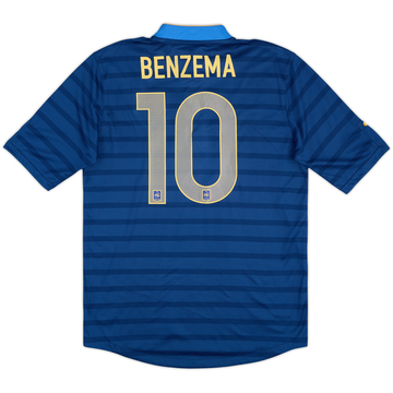 2012-13 France Home Shirt Benzema #10 - 8/10 - (M)