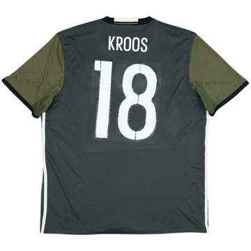 2015-17 Germany Away Shirt Kroos #18 - 8/10 - (XL)