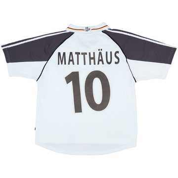 2000-02 Germany Home Shirt Matthaus #10 - 6/10 - (M)